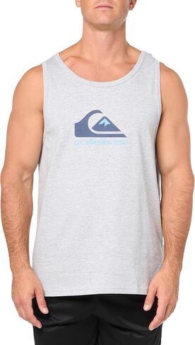 Quiksilver Men's Comp Logo Tank Top Tee Shirt in Saudi Arabia