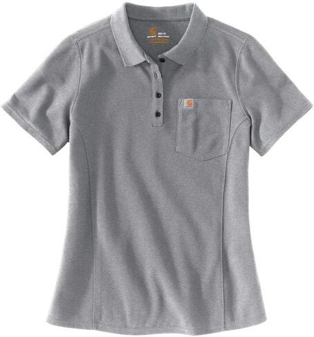 Carhartt Women's Relaxed Fit Midweight Short-Sleeve Pocket Polo in Saudi Arabia