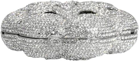 DJBM خمر النساء الأزهار حجر الراين كريستال محفظة روز مساء مخلب الماس مساء حقائب لحفل زفاف كوكتيل حفلة موسيقية in Kuwait