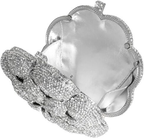 DJBM خمر النساء الأزهار حجر الراين كريستال محفظة روز مساء مخلب الماس مساء حقائب لحفل زفاف كوكتيل حفلة موسيقية in Kuwait