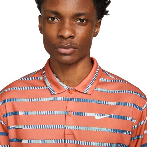 Nike Men's Striped Dri-Fit Golf Polo in Saudi Arabia