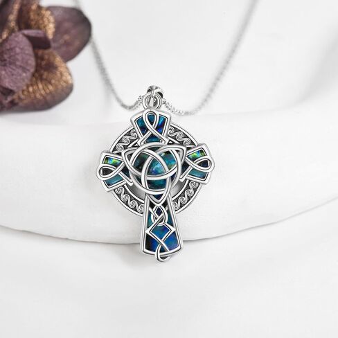 CUPENDA مطابقة الأزواج قلادة S925 الفضة الاسترليني يين يانغ الأزواج قلادة مطابقة الأزواج عيد الحب مجوهرات هدايا للنساء الرجال in Saudi Arabia