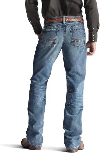 Ariat Male M4 Low Rise Scoundrel Boot Cut Jean Scoundrel 36W x 30L in Saudi Arabia