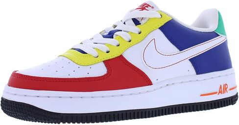 Nike Boy's Air Force 1 Low LV8 BG (Big Kid) University Red/White/Deep Royal Blue 7 Big Kid M in Saudi Arabia