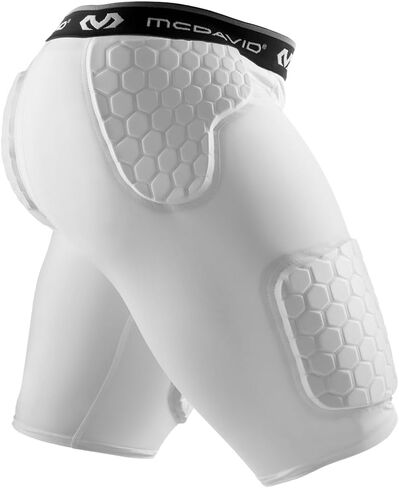 شورت McDavid Hex مدمج بحزام كرة القدم مع وسائد سداسية مدمجة، مقاسات الكبار والشباب in Saudi Arabia