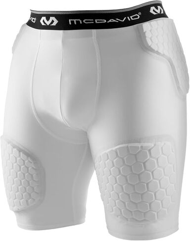 شورت McDavid Hex مدمج بحزام كرة القدم مع وسائد سداسية مدمجة، مقاسات الكبار والشباب in Saudi Arabia