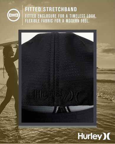 قبعة البيسبول Hurley Men's Dri-Fit Cutback Curved Bill Baseball Hat in Kuwait
