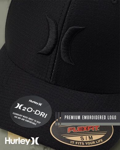 قبعة البيسبول Hurley Men's Dri-Fit Cutback Curved Bill Baseball Hat in Kuwait