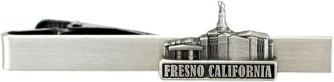 Lifebeats San Diego California Temple Antique Silver Temple Tieclip by Ringmasters, not_known in Saudi Arabia