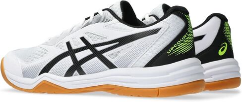 ASICS Men's Upcourt 5 Indoor Sport Shoe, 11.5, White/Denim Blue in Saudi Arabia
