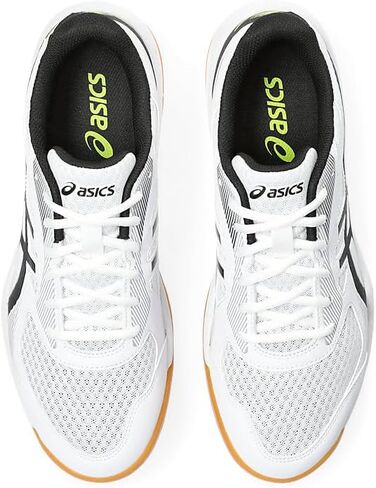 ASICS Men's Upcourt 5 Indoor Sport Shoe, 11.5, White/Denim Blue in Saudi Arabia