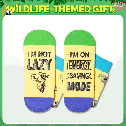 HAPPYPOP Funny Koala Gifts for Girls Women Men Koala Bear Gifts, Fun Koala Socks Women Men in Saudi Arabia