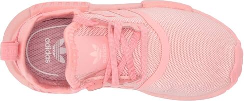 adidas Originals unisex-child NMD_R1 Sneaker, White/White/Crystal White, 6.5 in Saudi Arabia