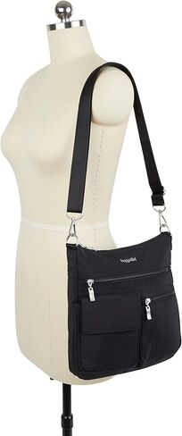 Baggallini Modern Everywhere Slim Crossbody - Water-resistant Crossbody Bag for Women - Easy-Access Phone Pocket in Saudi Arabia
