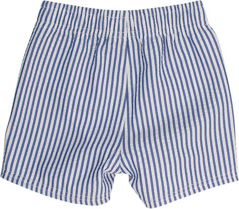 RUGGEDBUTTS Periwinkle Blue Seersucker Swim Trunks - 2T, Blue, 24 Months in Saudi Arabia
