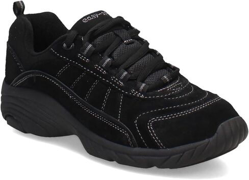 Easy Spirit Women's Punter Sneaker, White, 12 Wide in Saudi Arabia
