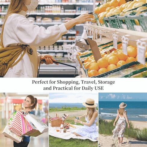 AMORVITA Cat Tote Bag for Women with Zipper Pockets Handles - Reusable Grocery Bags Foldable Beach Bag Shopping Bags Handbag Cute Cat Lover Gifts Large Utility Tote Bag for Travel Gym School Work in Kuwait