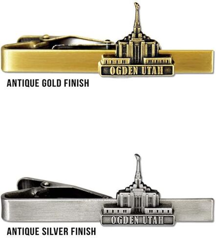 Los Angeles California Antique Gold Temple Tieclip by Ringmasters, not_known in Saudi Arabia