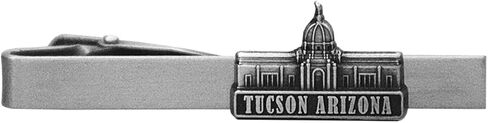 Lifebeats Spokane Washington Temple Antique Silver Temple Tieclip by Ringmasters, not_known in Saudi Arabia