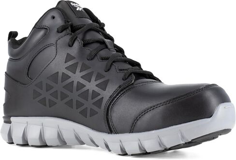 Reebok Men's Sublite Cushion Work Safety Toe Athletic Mid Cut Industrial & Construction Boot in Saudi Arabia
