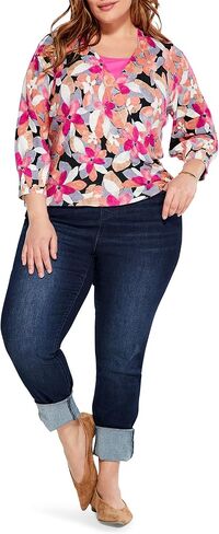 NIC+ZOE Women's Glowing Petals 4-Way Cardigan in Saudi Arabia