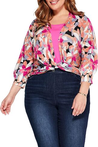 NIC+ZOE Women's Glowing Petals 4-Way Cardigan in Saudi Arabia