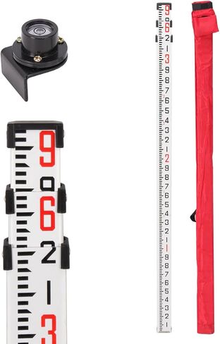 Aluminum Grade Rod - 10ths, With Carrying Case and Rod level (9 Foot) in Kuwait