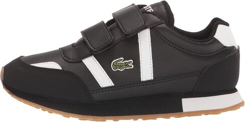 Lacoste Kids 46SUI0001 Sneaker, GRN/DK BLU, 10 US Unisex Toddler in Saudi Arabia