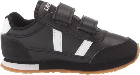 Lacoste Kids 46SUI0001 Sneaker, GRN/DK BLU, 10 US Unisex Toddler in Saudi Arabia