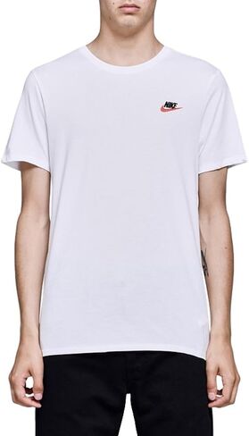 Nike Men's NSW Tee Club Embroidered Futura (US, Alpha, X-Large, Regular, Regular, Watermelon Pink) in Saudi Arabia