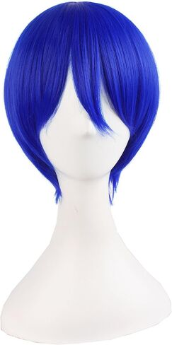 MapofBeauty Vocaloid Miku Blue 2 Ponytails Straight Long Party Costume 120cm Cosplay Wigs in Saudi Arabia