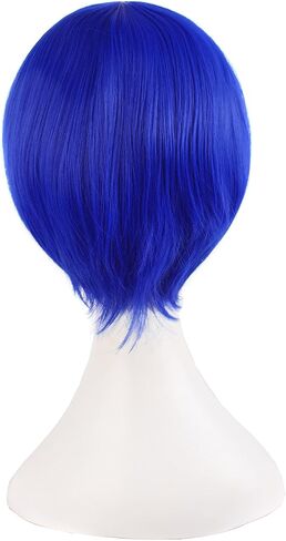 MapofBeauty Vocaloid Miku Blue 2 Ponytails Straight Long Party Costume 120cm Cosplay Wigs in Saudi Arabia