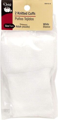 Dritz, Adult Size, 2 Count, Black Knitted Cuffs in Saudi Arabia
