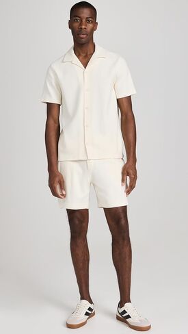 Vince Men's Boucle Pull ON Short in Saudi Arabia