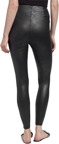 Lysse Women's Matilda Foil Legging Pants, Black, L in Kuwait