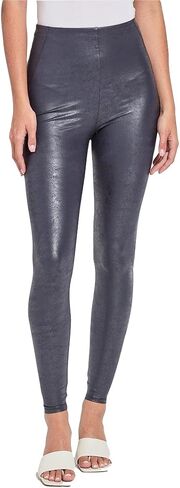 Lysse Women's Matilda Foil Legging Pants, Black, L in Kuwait