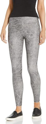 Lysse womens Matilda Foil Legging Pants, Black, Large US in Kuwait