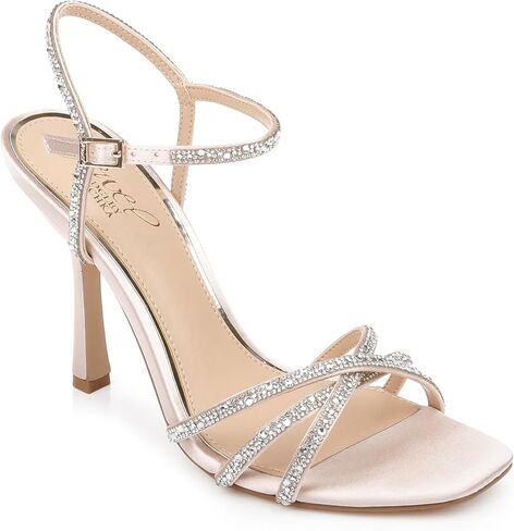 Jewel Badgley Mischka Georgia Strappy Sandal Stiletto in Saudi Arabia