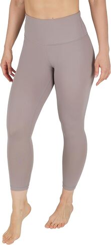 90 Degree By Reflex High Waist Squat Proof Capris - 22" Interlink Workout Capris in Kuwait