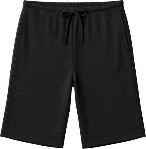 Andrew Scott Men's 3 Pack Soft & Light Cotton Drawstring Yoga Lounge & Sleep Jam Shorts/Jersey Shorts with Pockets in Kuwait