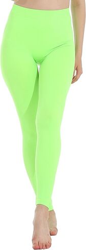 سراويل يوجا JQ JQAMAZING عالية الخصر بدون خياطة للنساء، سراويل يوجا ناعمة قابلة للتمدد وغير شفافة in Kuwait