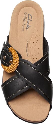 Clarks Women's Reileigh Bay Slide Sandal in Saudi Arabia