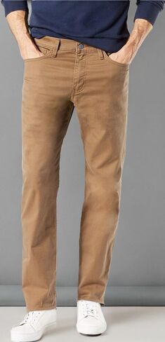 Dockers Men's Slim Fit Jean Cut All Seasons Tech Pants, (New) Egret, 34 in Saudi Arabia