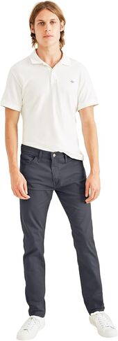 Dockers Men's Slim Fit Jean Cut All Seasons Tech Pants, (New) Egret, 34 in Kuwait