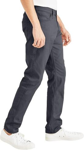 Dockers Men's Slim Fit Jean Cut All Seasons Tech Pants, (New) Egret, 34 in Kuwait