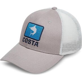 Costa Del Mar Marlin Waves Trucker hat, Charcoal, One Size US in Saudi Arabia
