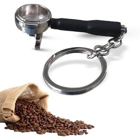 Sungaze Coffee Miniature Replica of Barista Portafilter Keychain Realistic in Kuwait