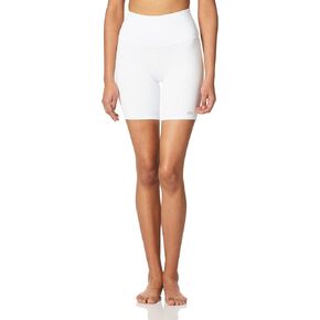 Alo Yoga Women's High Waist Biker Shorts, Black, L in Kuwait