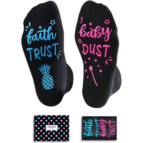 Zmart Ivf Gifts Fertility Infertility Gifts for Women, Ivf Socks Egg Socks Lucky Socks, Embryo Transfer Gifts Egg Retrieval Socks