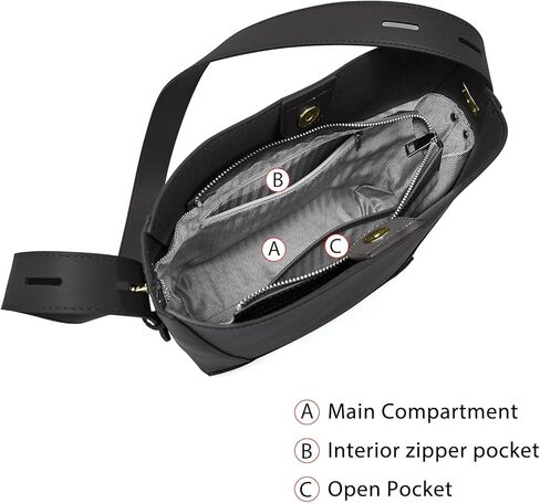 فوكس اوفر حقائب كتف هوبو للنساء، حقائب يد جلدية مصممة للسيدات in Kuwait